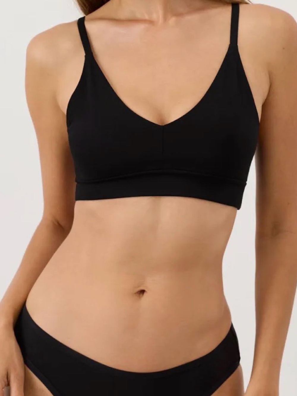 Pact Everyday Comfort Wireless Bralette - Black SZ XXL